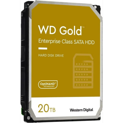 HDD Western Digital WD202KRYZ Gold 3.5" 20TB SATA3, Cache 291MB, 7200 rpm