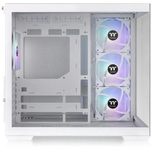 Корпус Thermaltake View 380 TG ARGB (CA-1Z2-00M6WN-00) белый без БП ATX 9x120mm 5x140mm 1x200mm 2xUSB3.0 audio bott PSU