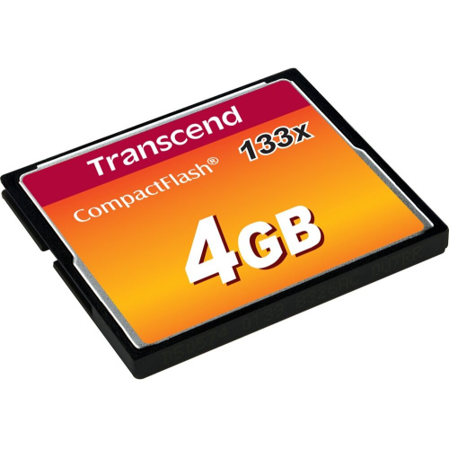 Карта памяти Transcend (TS4GCF133) CF 4Gb 133x Type I