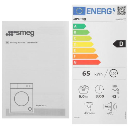 Стиральная машина Smeg LBW62PCIT белый