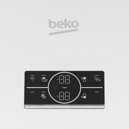 Холодильник с морозильником Beko B7R0CNK403LWW белый