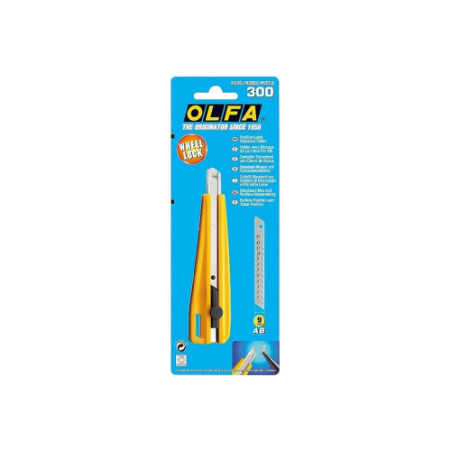 Нож Olfa OL-300 с выдвижным лезвием с фиксатором
