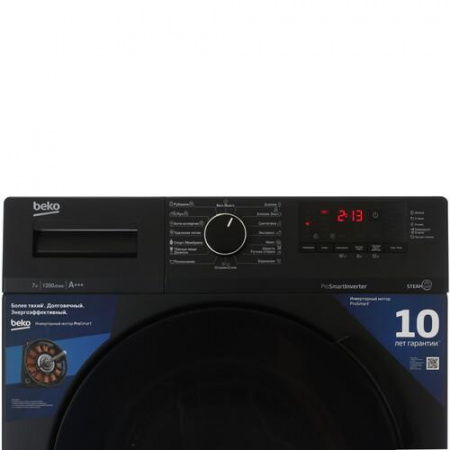 Стиральная машина Beko WSPE7612A черный