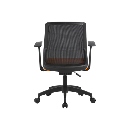 Кресло Cactus CS-MC222-BKOR черный сиденье оранжевый