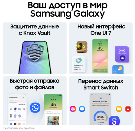 Смартфон Samsung Galaxy A36 8/256 Гб 5G Лайм (A366E)