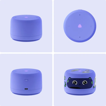 Умная колонка ЯНДЕКС Станция Лайт 2 YNDX-00028VIO без часов фиолетовый