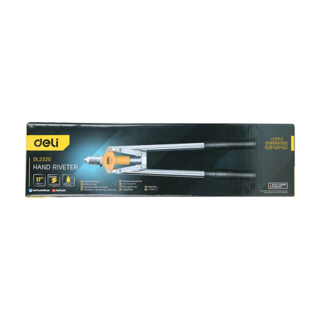 Заклепочник двуручный Deli DL2320 430мм