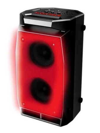 Портативная аудиосистема Урал Молния 900, черный