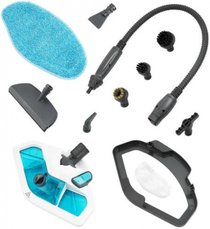 Пароочиститель Kitfort KT-1003 белый