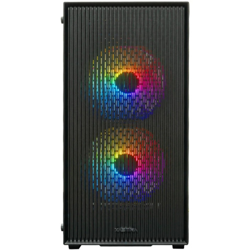 Корпус XASTRA A307M 3FRGB Black (A307M-3FC12F) mATX/Mesh/ tempered glass / 3x 120mm FC120 FRGB fans