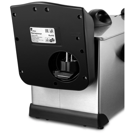 Фритюрница KitFort КТ-4051 серебристый/черный