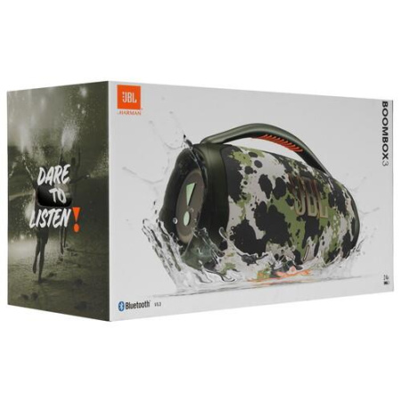 Портативная колонка JBL Boombox 3, камуфляжный