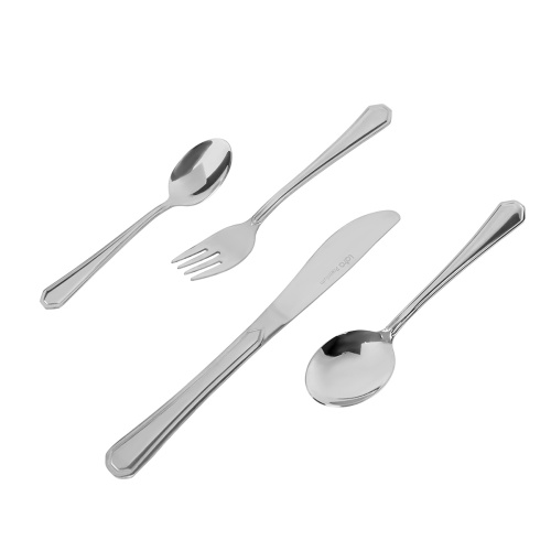 Набор столовых приборов LARA LR10-20/24 Альтаир 24 предмета, 6 персон, зеркальная полировка