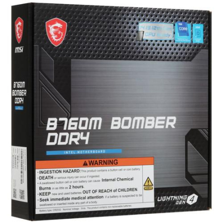 Материнская плата MSI B760M BOMBER DDR4