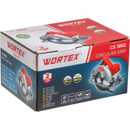 Пила циркулярная Wortex CS 1865 (1333550)