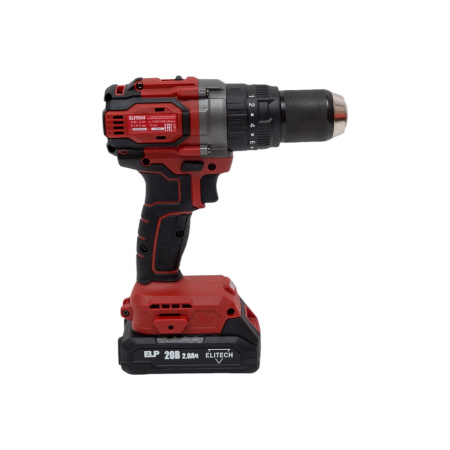 Дрель-шуруповерт Elitech ДА 20УБЛ2 (205679)