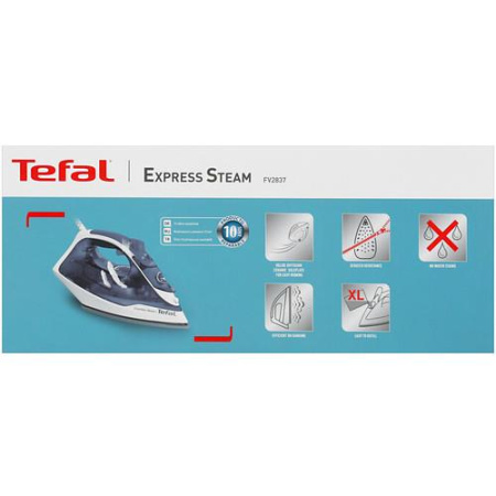 Утюг Tefal Express Steam FV2837E0 синий