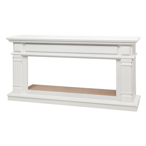 Портал каминный из МДФ RealFlame Islandia 42/BV белый, под очаги Beverly 1000 и Saphir 42