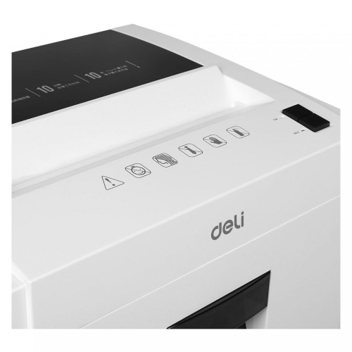 Шредер Deli E9952 белый