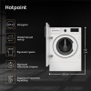 Встраиваемая стирально-сушильная машина Hotpoint BI WDHT 8548 V