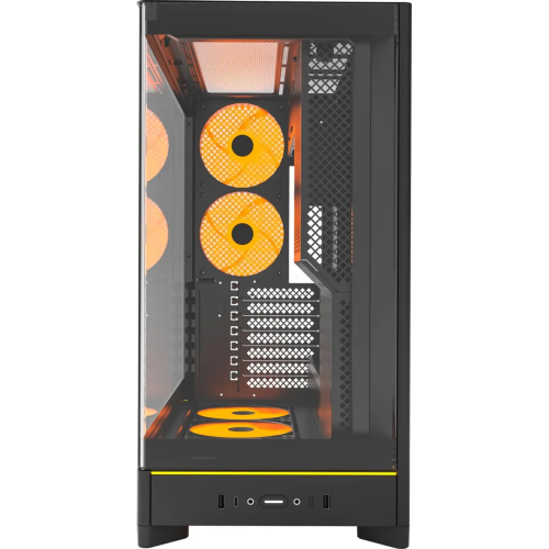 Корпус Montech HS02 Pro Black / ATX / 5x120mm ARGB fans hub / HS02 Pro (B)