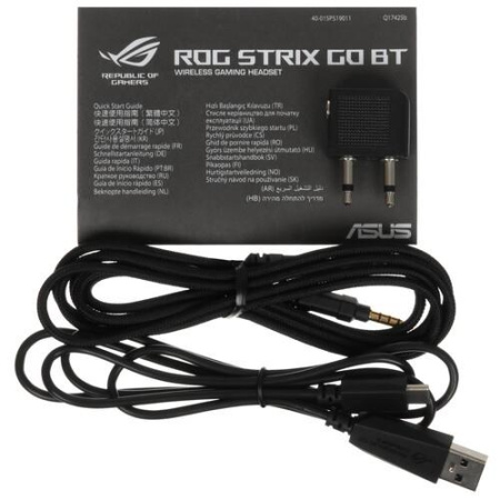 Беспроводные/проводные наушники ASUS ROG Strix Go BT черный