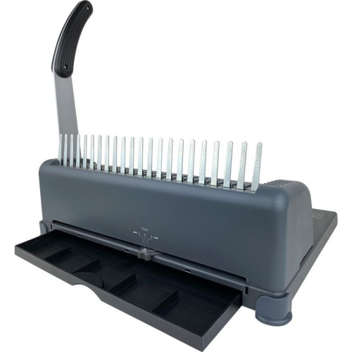 Переплетчик ГЕЛЕОС БП-12 A4/перф.12л.сшив/макс.450л./пластик.пруж. (6-51мм)