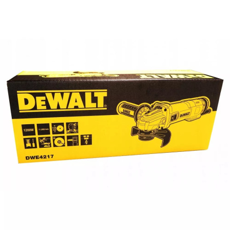 Углошлифовальная машина DeWalt DWE4217-QS