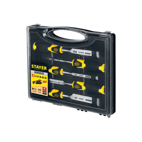 Набор стамесок-долот STAYER Hercules 18205-H5 z01 5шт