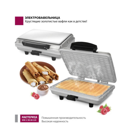 Вафельница Мастерица WM-2 ЭВ-0,8/220
