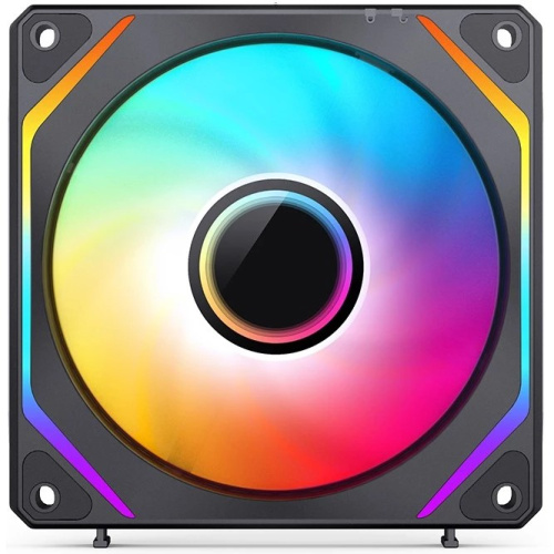 Вентилятор JONSBO ZL-120B(3 in 1) Black 120х120х25мм (ARGB LED, 800-1800об/мин, черный) Retail