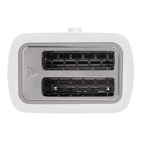 Тостер KitFort КТ-4025 белый/стальной