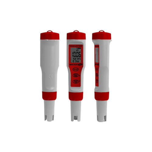 Тестер воды МЕГЕОН 17002 (к0000034739) 4 в 1 (солемер/кондуктометр/pH- метр/термометр)