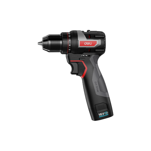 Дрель-шуруповерт Deli DE-DZ16-1D2 2АКБ*2Ач+ЗУ