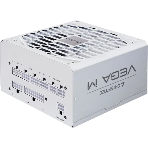 Блок питания Chieftec Vega M White PPG-750-CW (ATX 3.1, 750W, 80 Plus Gold, Active PFC, 135mm fan, Gen5 PCIe, Full Cable Management, белый) Retail