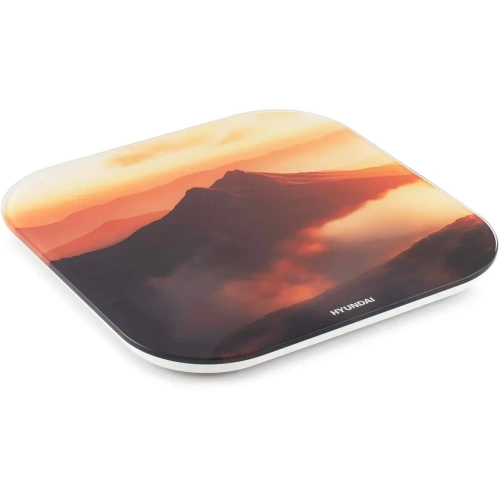 Весы напольные Hyundai H-BS03981 оранжевый