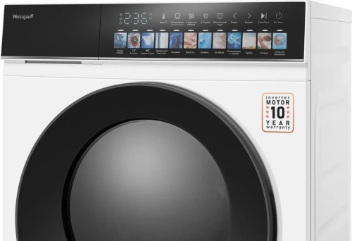 Стирально-сушильная машина Weissgauff WMD 59211 Touch Inverter Matt Black