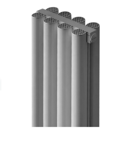 Алюминиевый радиатор отопления Stout SRA-3120-20000804 Anteprima 2000 4 секции серый