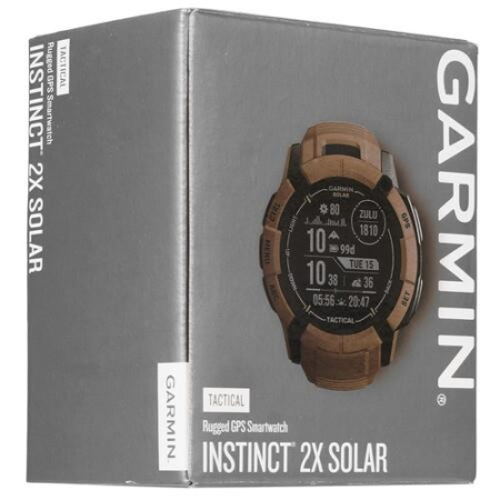 Спортивные часы Garmin Instinct 2X Solar Tactical
