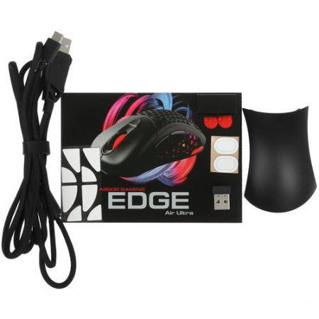 Мышь беспроводная/проводная ARDOR GAMING Edge Air Ultra [ARDW-EGA3370-BK] черный