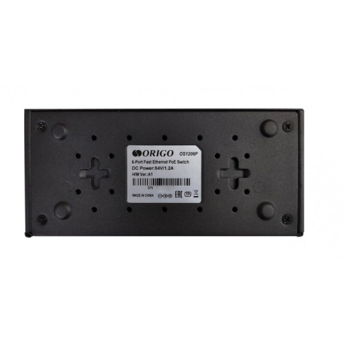 Коммутатор ORIGO OS1206P/60W/A1A 4x100Base-TX PoE+, 2x100Base-TX