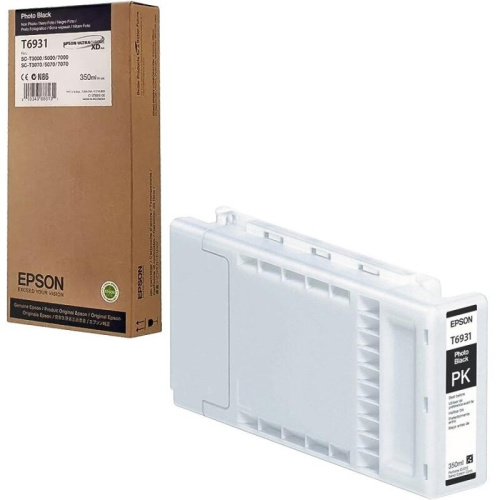 Картридж Epson C13T693100 T6931 I/C pb T3000/5/7 350