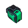 Лазерный уровень INSTRUMAX Greenliner 3-360 (IM0158) + штатив-штанга элевационный lp-300 в комплекте с треногой (3 м)