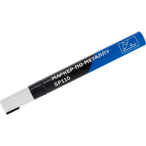 Маркер по металлу ПТК SP110 (00000028138) черный 12 шт. в упаковке