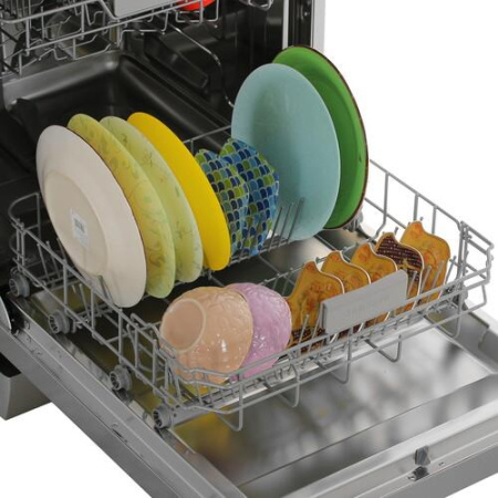 Посудомоечная машина Samsung DW60M6050FS/WT серебристый