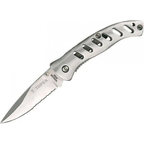 Нож универсальный TOPEX 98Z105 лезвие 80мм, складной