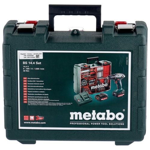 Дрель-шуруповерт Metabo BS 14.4 кейс 602206550