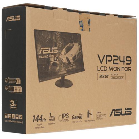 23.8" Монитор ASUS VP249QGR черный