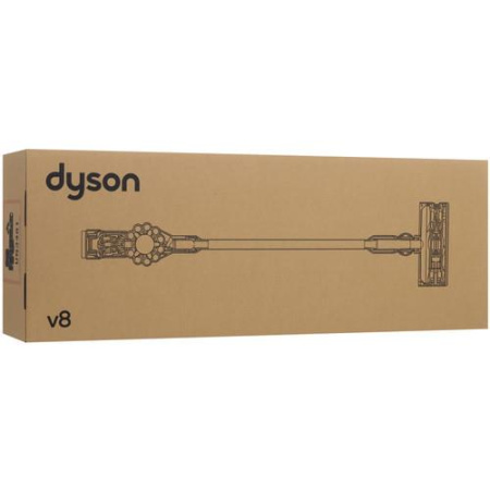 Вертикальный пылесос  Dyson V8  серебристый