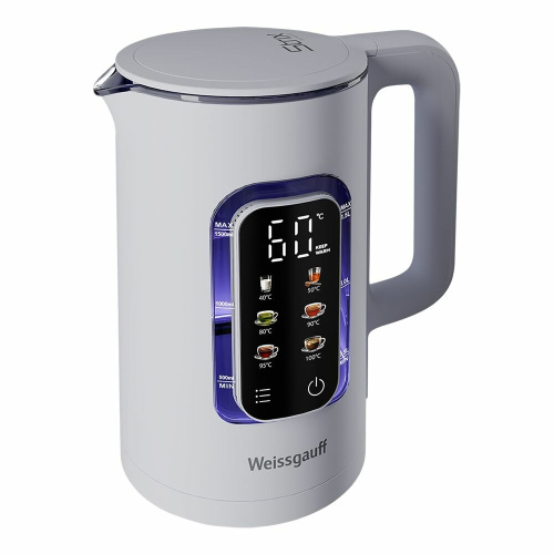 Электрочайник Weissgauff WK 1500 Dw Touch BodyCool
